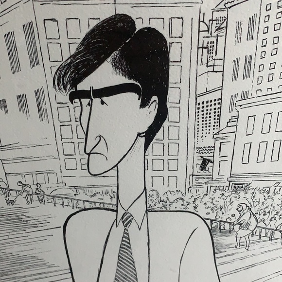 Al hirshfeld tv show law and order lithograph - Picture 5 of 7